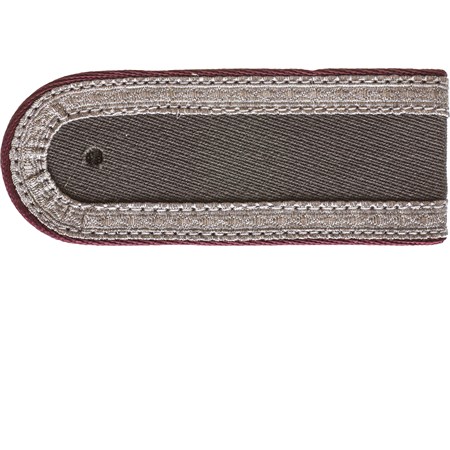 Coppia di Spalline con Bordo Bordeaux