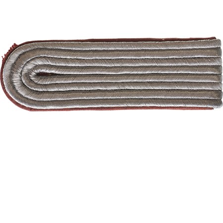 Coppia di Spalline da Ufficiale Bordo Cremisi