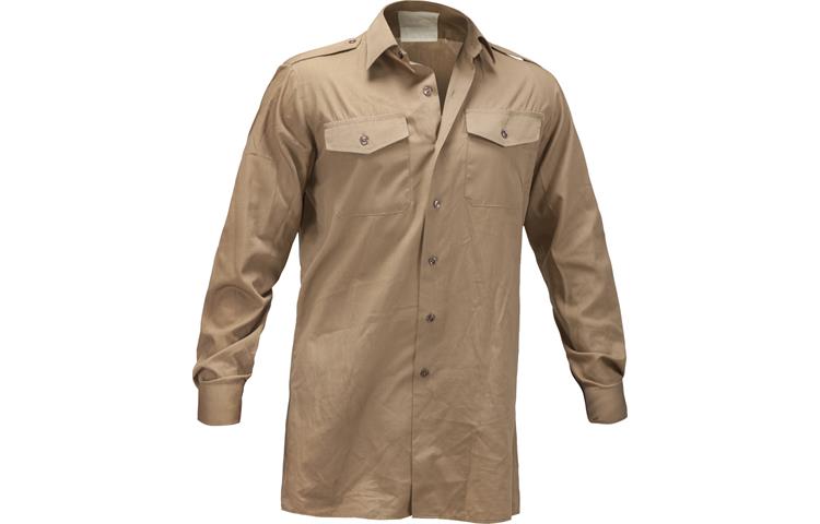  Camicia Uk Manica Lunga Khaki 