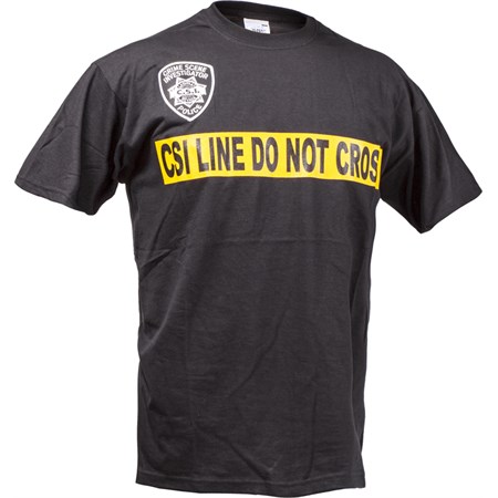 Tshirt Line Do Not Cross