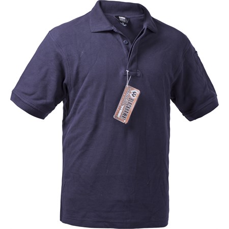 polo blackhawk blu originale in cotone