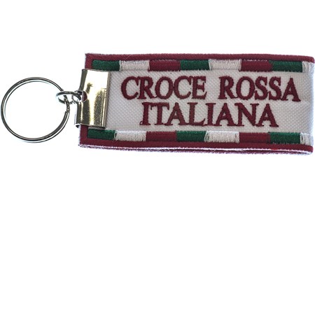 croce rossa italiana portachiavi