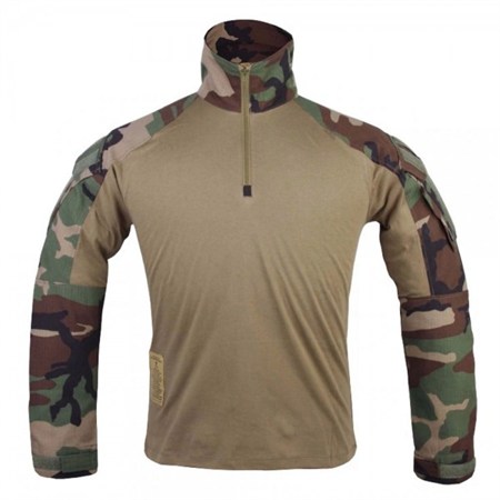 combat shirt mimetica woodland