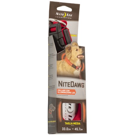 collare a led per cane nitedawg