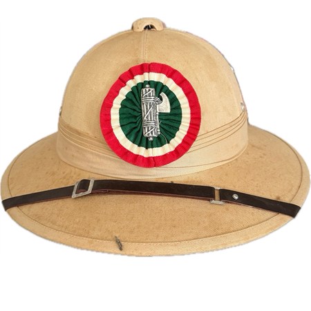 casco coloniale regio esercito casco originale anni 1940 con fregio replica