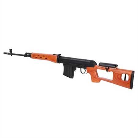 specna arms svd fucile softair bolt action in vero legno retro range