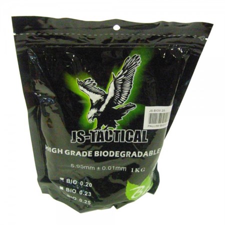 pallini biodegradabili js tactical 025
