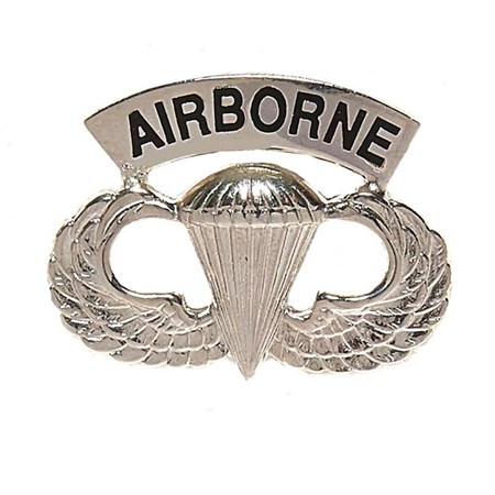 fregio metallico airborne us army
