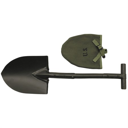 pala da trincea con custodia verde usa wwii