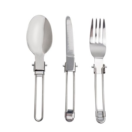Set Posate Pieghevoli 3 Pezzi