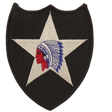 patch 2nd infantry division indian head