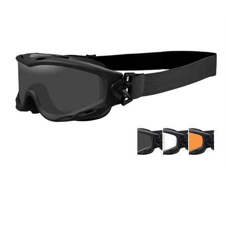 maschera wiley x spear nerve goggle nero