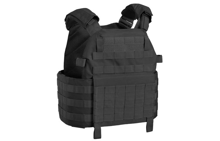  Gilet Tattico Outac Vest Carrier 1000D Poly Nero 