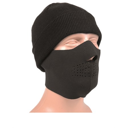 maschera termica in neoprene nera