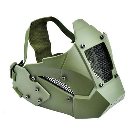 maschera iron warrior verde