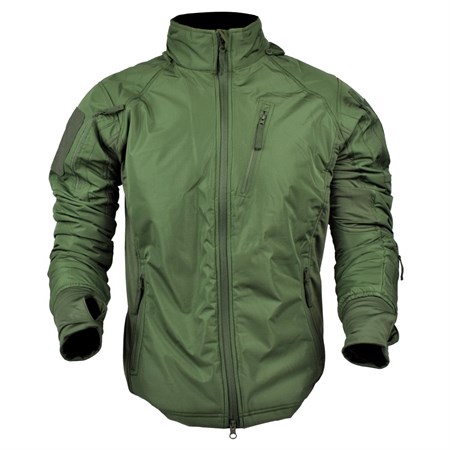 giacca antivento shark skin verde