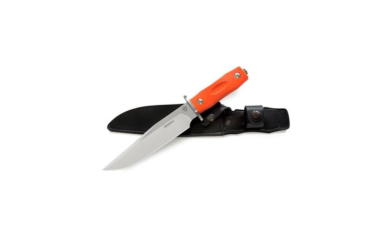  Coltello Bowie Maserin Arancio 