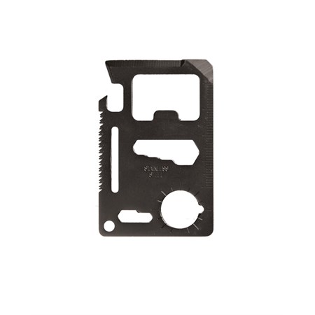 Piastrina Survival Multiuso Nera Opaca