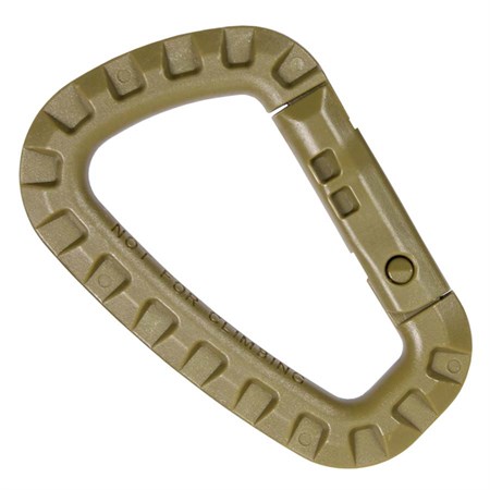 moschettone tattico sabbia coyote