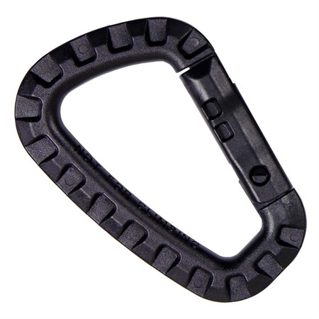 moschettone tattico nero black