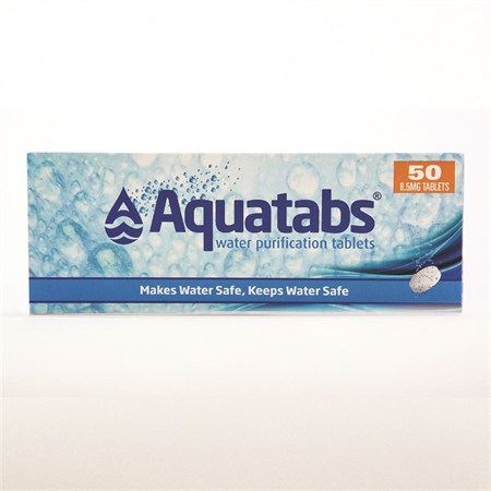 compresse aquatabs potabilizzanti per acqua