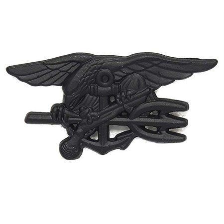 Spilla Militare US Navy Seals Nera