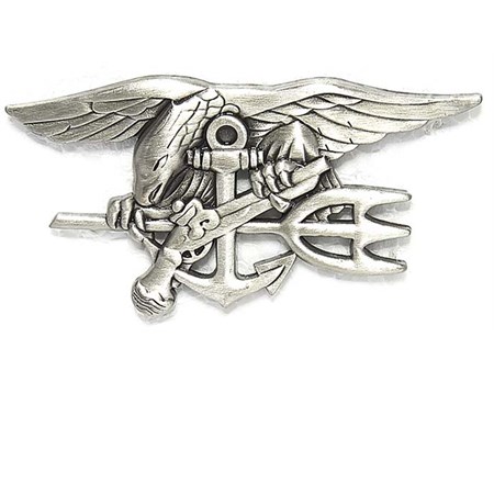 Spilla Militare US Navy Seals Argento