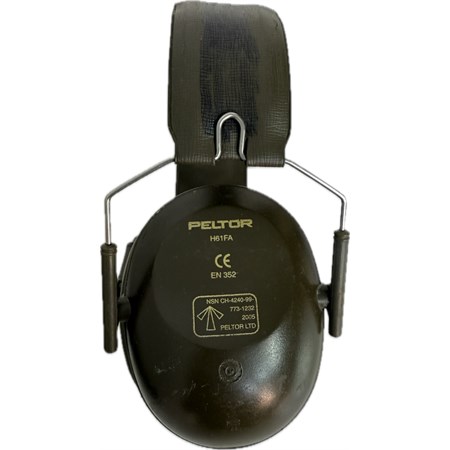 Cuffia da Tiro Esercito Inglese  in Equipaggiamento