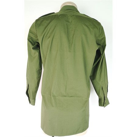 Camicia Uk Manica Lunga Verde  in Equipaggiamento