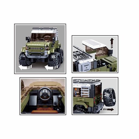 Sluban English SUV Attacker Sluban in Giochi