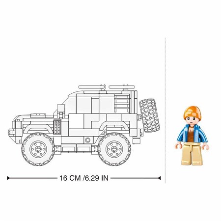 Sluban English SUV Attacker Sluban in Giochi