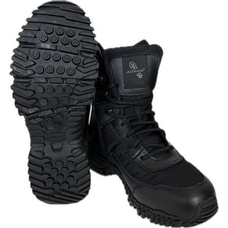 Anfibi Altama Vengeance SR 8 Black Side Zip  in Equipaggiamento