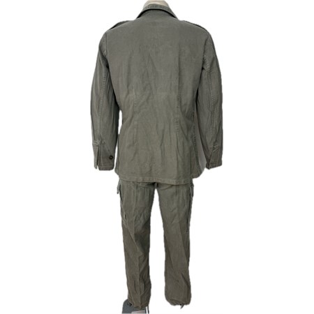Completo Esercito Tedesco Germania Ovest Giacca e Pantalone in Moleskin   in Reenactment