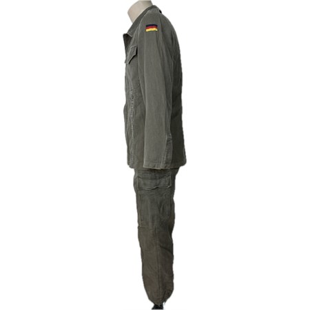 Completo Esercito Tedesco Germania Ovest Giacca e Pantalone in Moleskin   in Reenactment