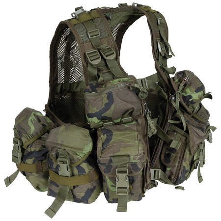 Gilet Tattico Esercito Cecoslovacco M2007 Mimetico M95  in Equipaggiamento
