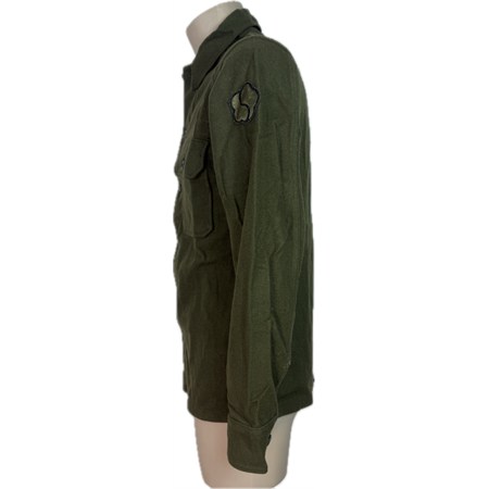Shirt Cold Weather Field Olive Green 108 – Esercito Americano  in Reenactment