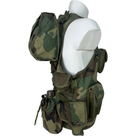 Gilet Tattico Woodland Esercito Turco Originale – Ex Dotazione  in Equipaggiamento