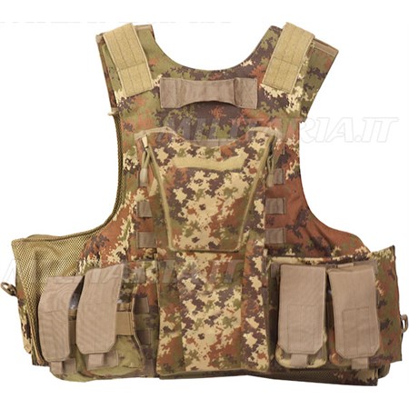 Gilet Tattico D5-bav9 Vegetato ICS in Equipaggiamento