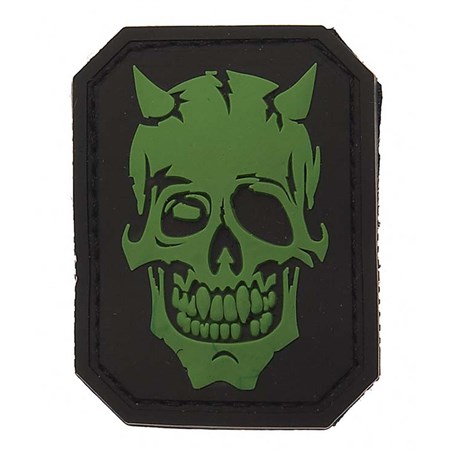 patch 3d pvc devil skull