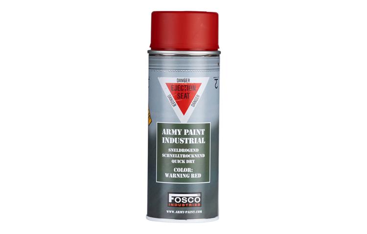 Fosco Vernice Spray Fosco Warning Red Fosco