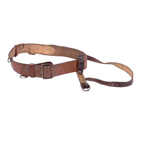 Cinturone in Cuoio con Tracolla Esercito Popolare Cecoslovacco