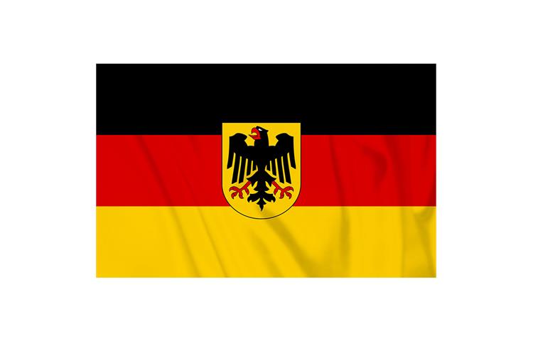  Bandiera Germania Ovest con Aquila 