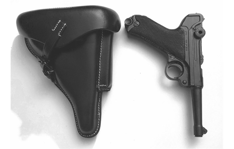  Luger P08 Denix e Fondina in Cuoio per P08 