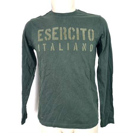 t shirt verde esercito italiano