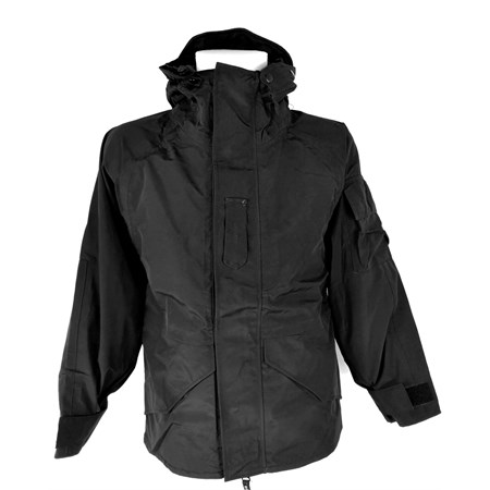 parka impermeabile trilaminato nero ecwcs usa