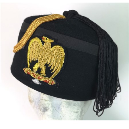  Fez in Feltro Mod.1939 MVSN Milizia Volontaria Sicurezza Nazionale  in Reenactment