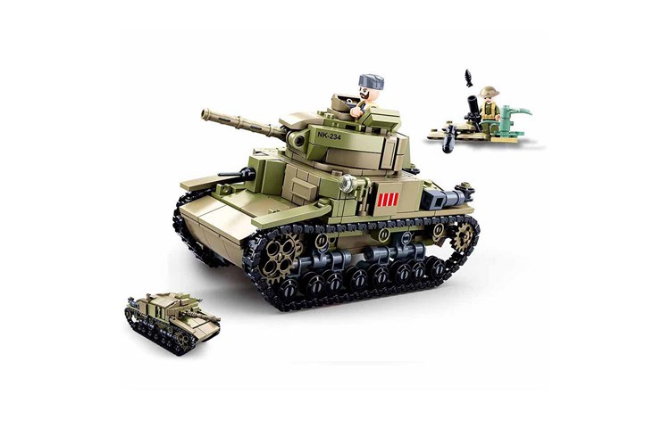 Sluban Carro Armato Medio Regio Esercito Italiano Sluban