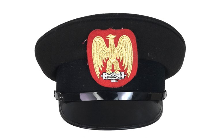  Cappello Uniforme Gerarca Fascista 