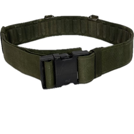  Cinturone Originale Esercito Inglese P.L.C.E. Verde Oliva    in Abbigliamento Tattico