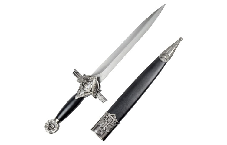  Pugnale Massonico Ornamentale 